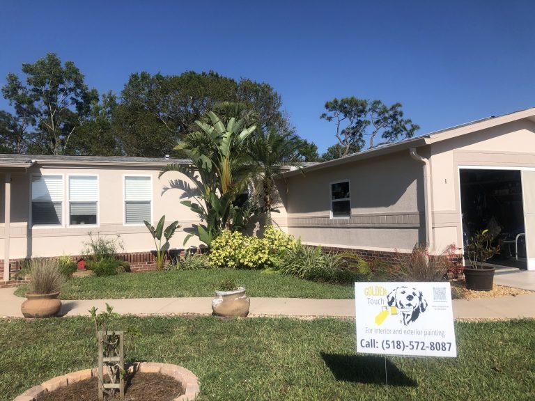 Golden Touch Painting exterior paint job in Cape Coral, FL